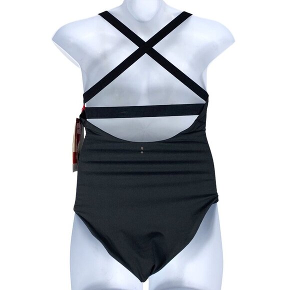 Thinx Size Medium Leotard Super Absorbency Period Activewear NEW Black Stretch - Picture 2 of 6